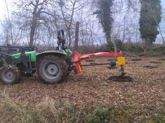 tarière replantation alsace